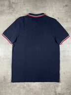 Fred Perry Poloshirt Schwarz/ Weiß/ Rot L
