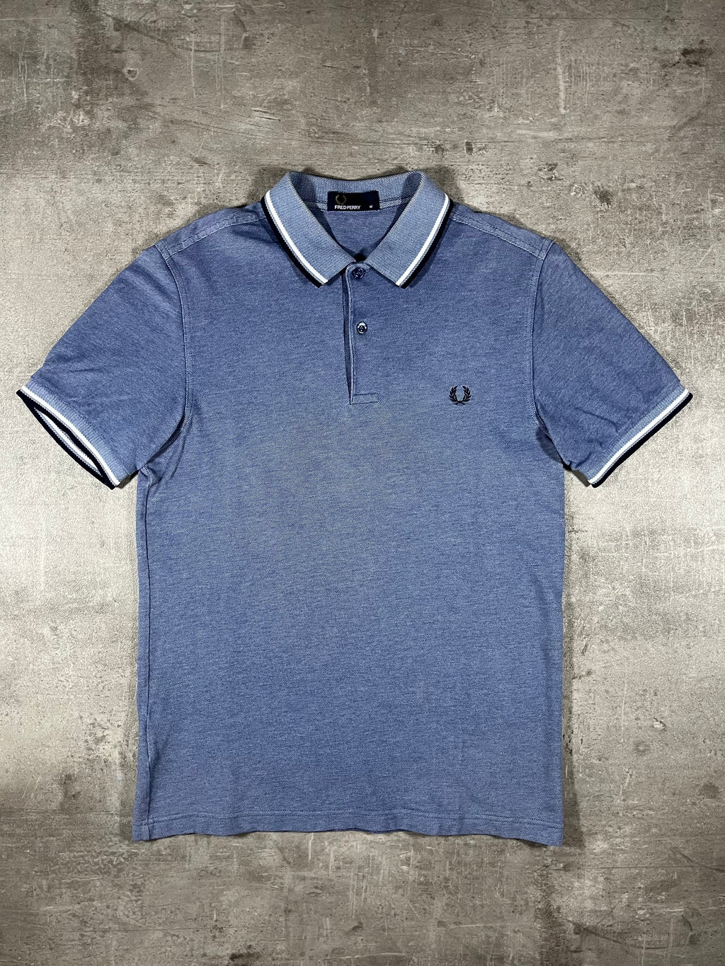 Fred Perry Poloshirt Hellblau M