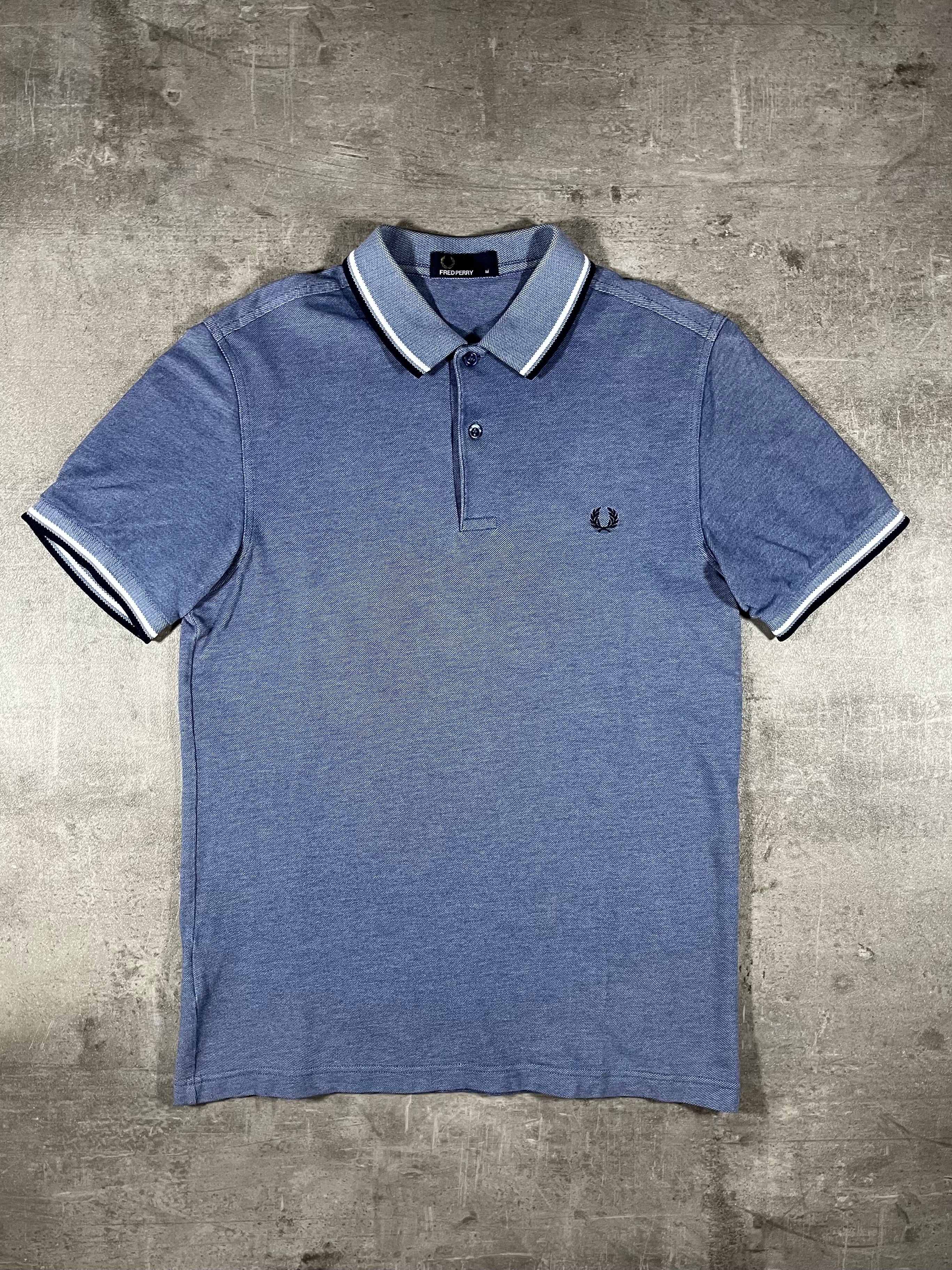 Fred Perry Poloshirt Hellblau M