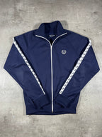 Fred Perry Trainingsjacke Taped Dunkelblau S