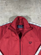 Fred Perry Trainingsjacke Taped Bordeaux S