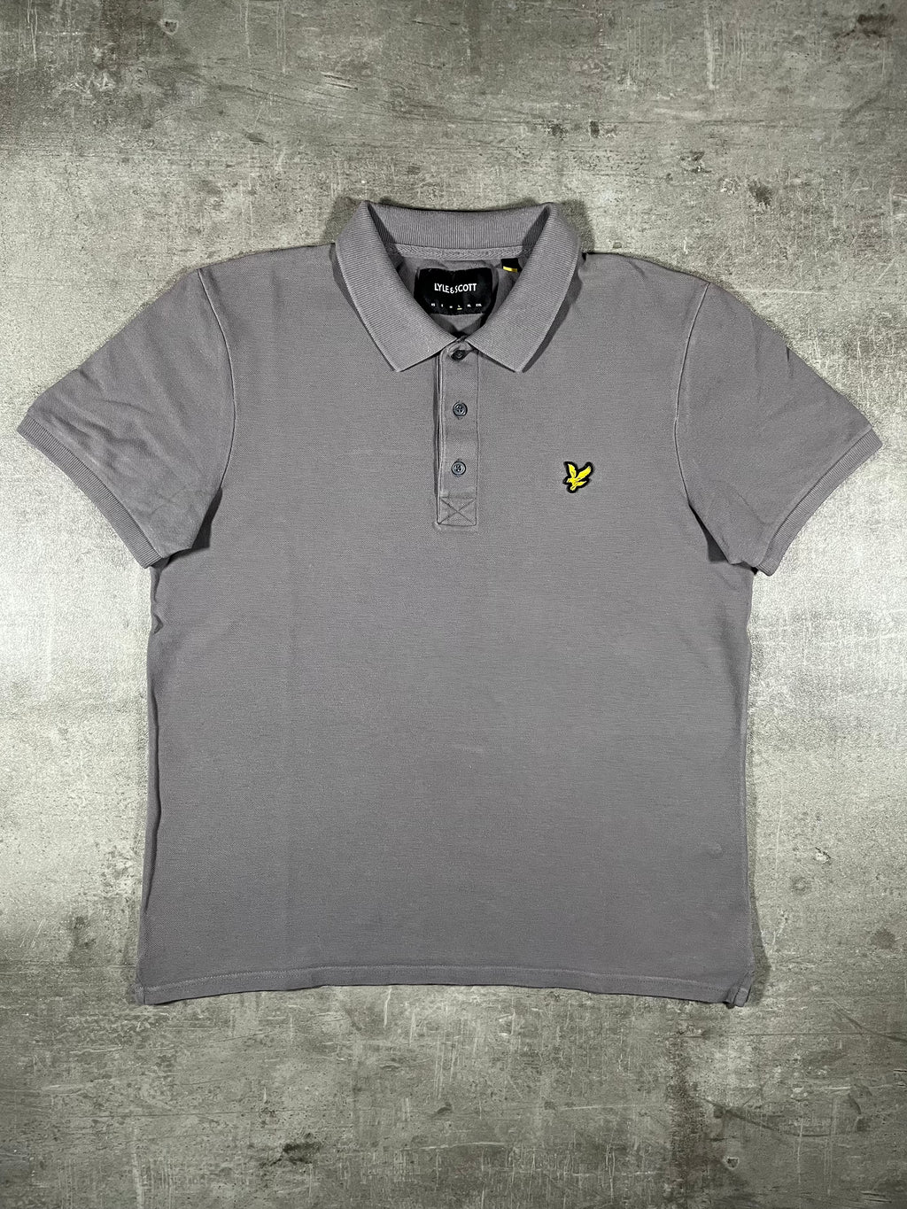 Lyle & Scott Poloshirt Grau L