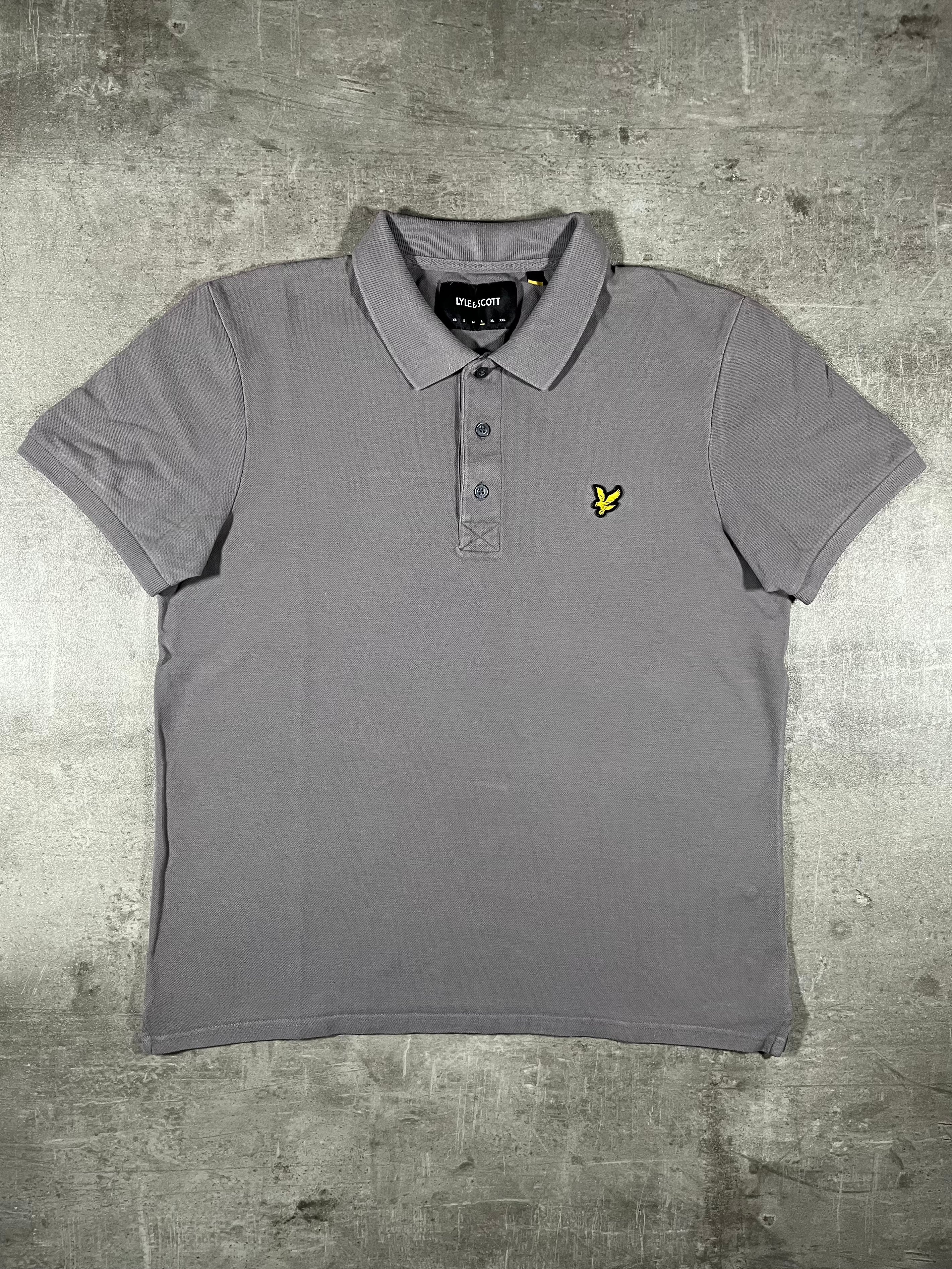 Lyle & Scott Poloshirt Grau L