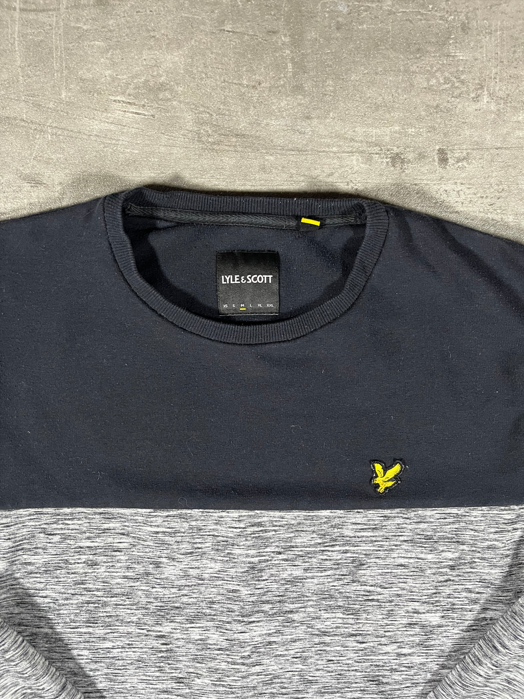 Lyle & Scott Sweater Grau/ Schwarz M