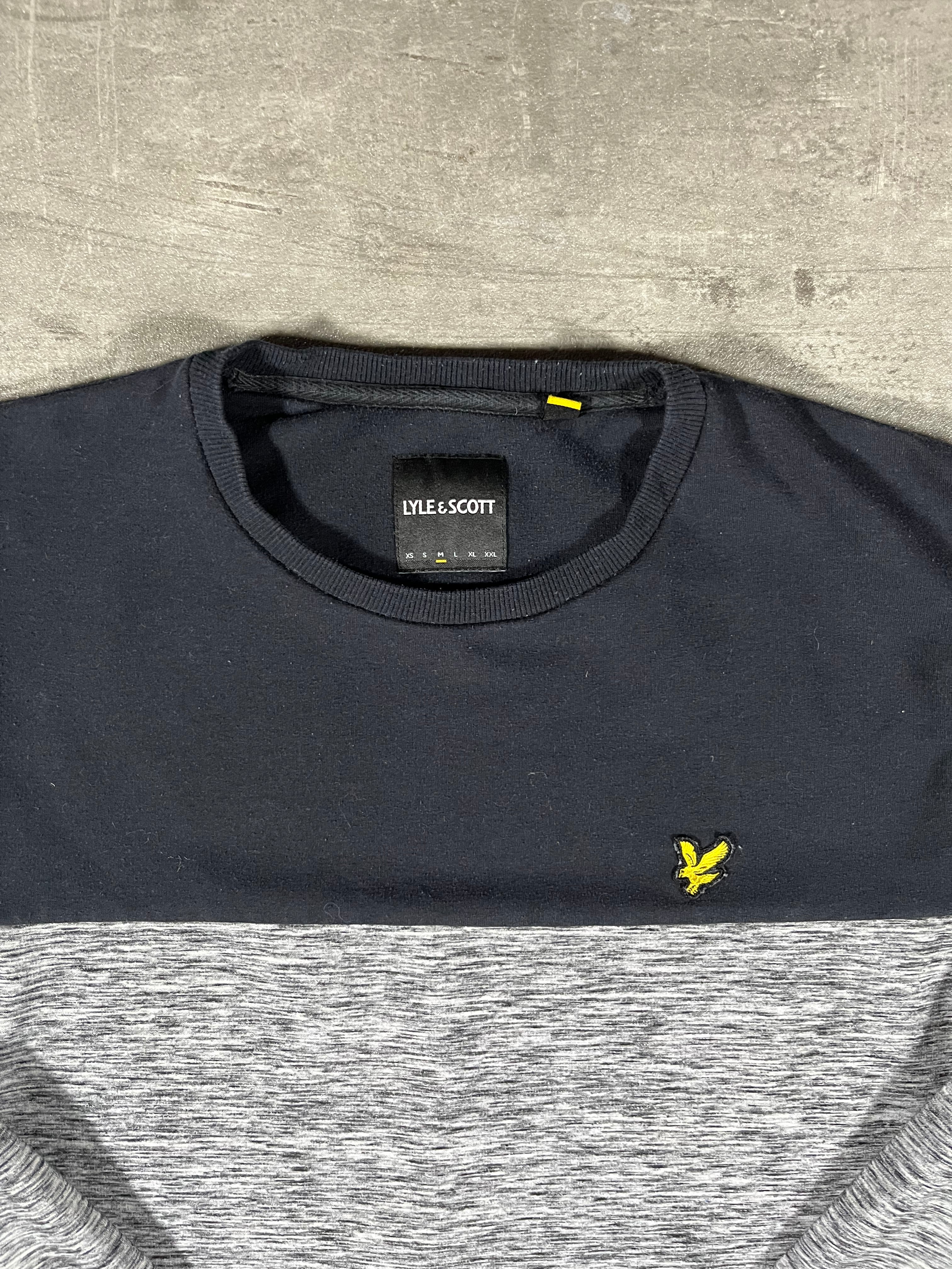 Lyle & Scott Sweater Grau/ Schwarz M