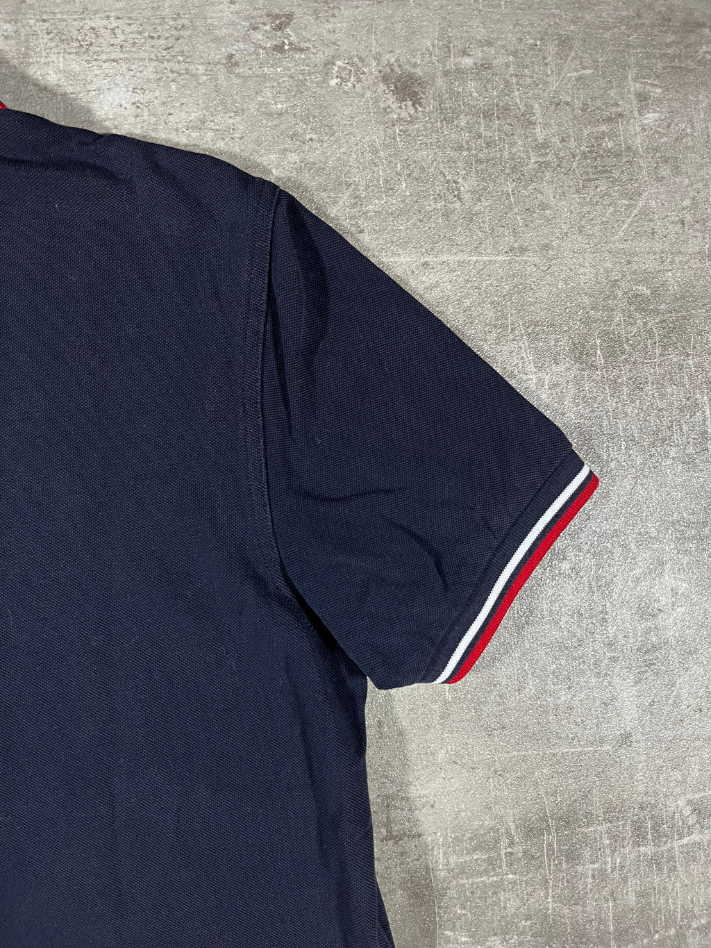 Fred Perry Poloshirt Schwarz/ Weiß/ Rot M