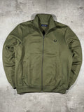 Fred Perry Trainingsjacke Olivgrün L