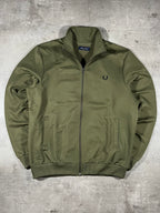 Fred Perry Trainingsjacke Olivgrün L