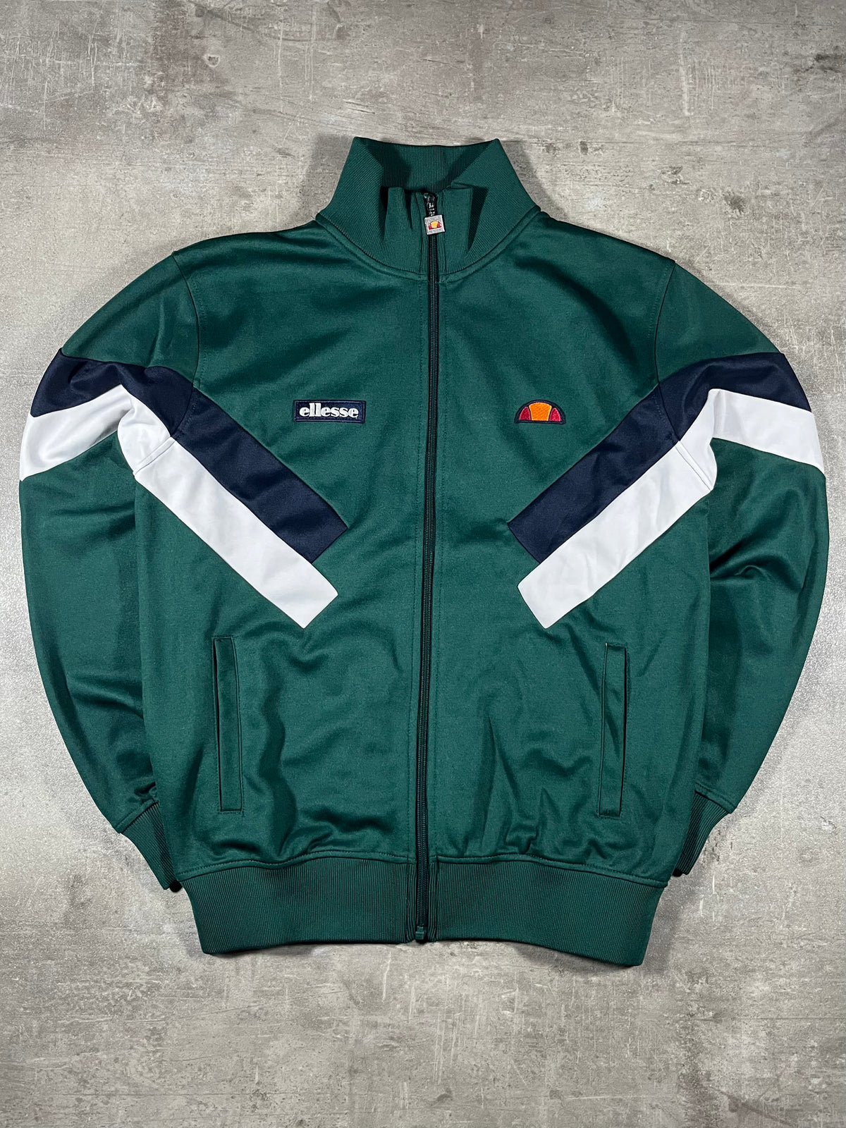 ellesse Trainingsjacke Dunkelgrün S