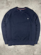 Fred Perry Sweater Schwarz L