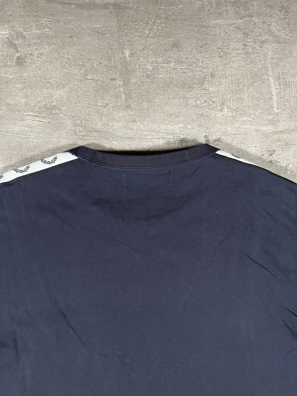 Fred Perry T-shirt Schwarz Taped XL