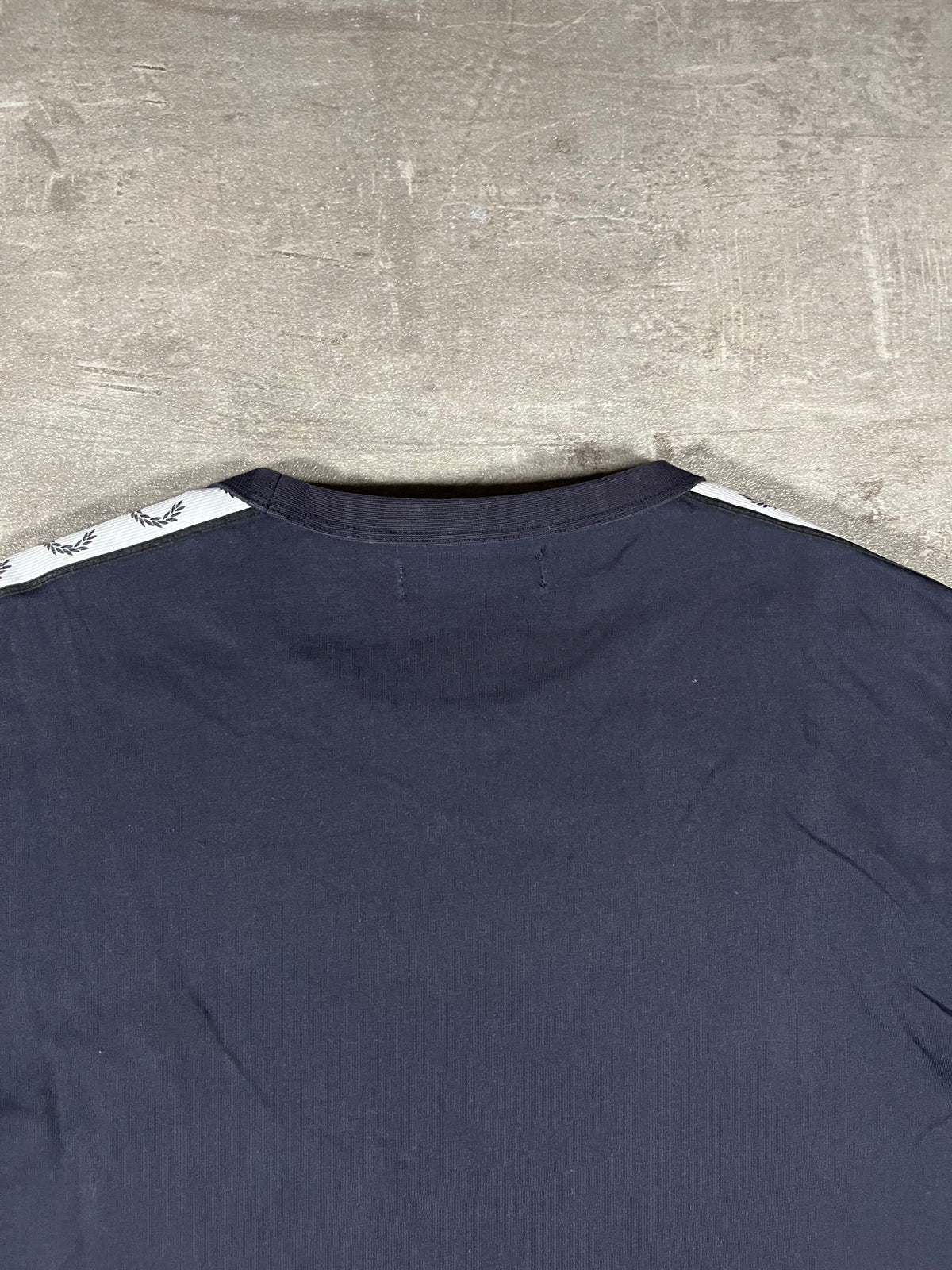 Fred Perry T-shirt Schwarz Taped XL