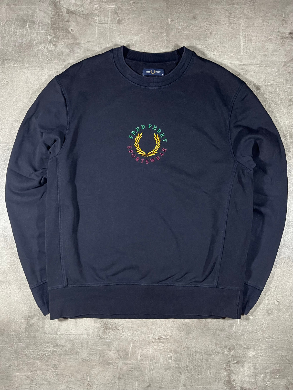 Fred Perry Sweater Schwarz M