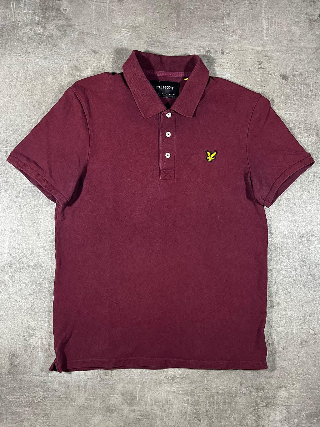 Lyle & Scott Poloshirt Bordeaux M