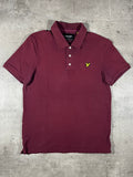 Lyle & Scott Poloshirt Bordeaux M