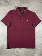 Lyle & Scott Poloshirt Bordeaux M