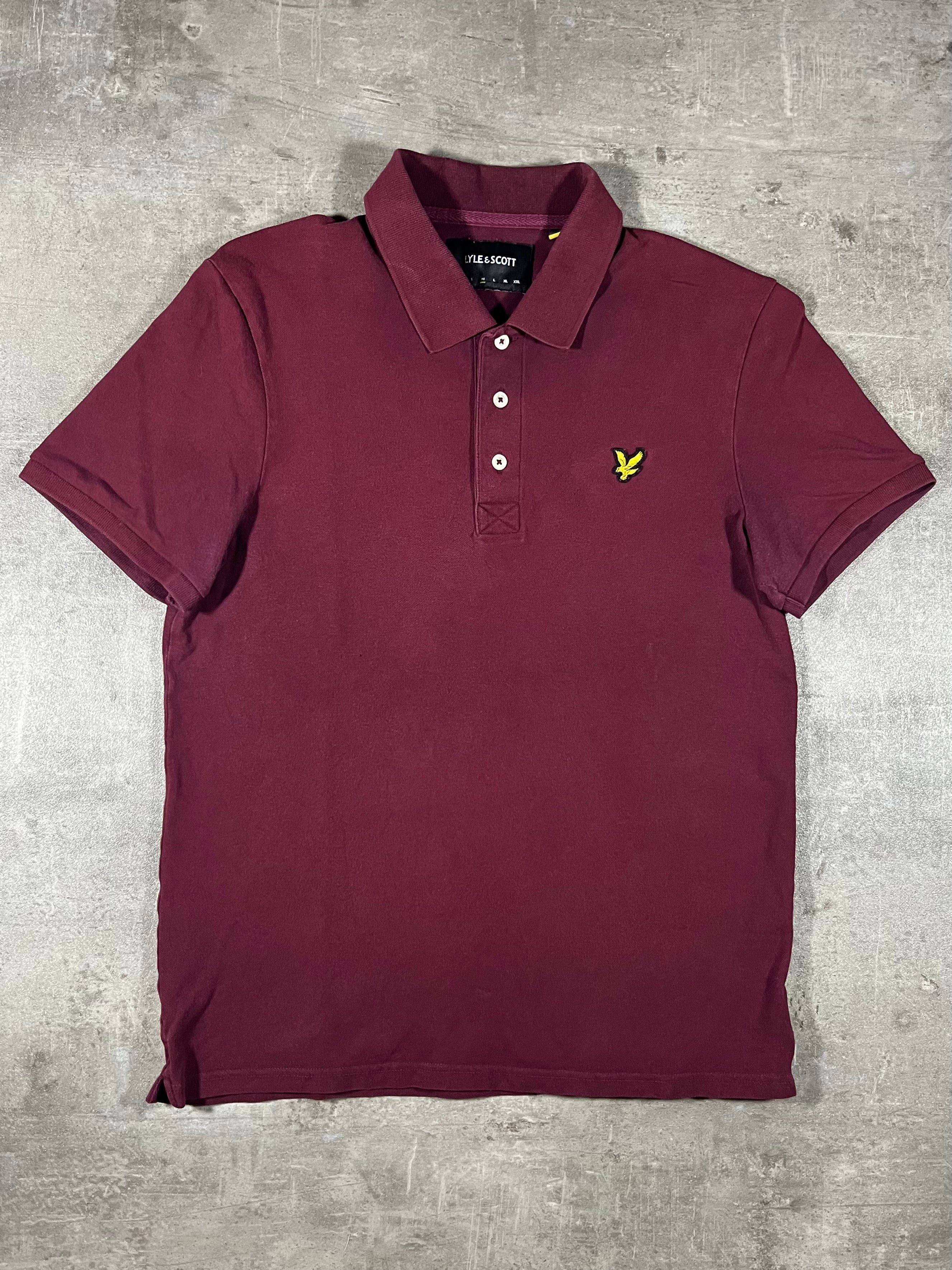 Lyle & Scott Poloshirt Bordeaux M