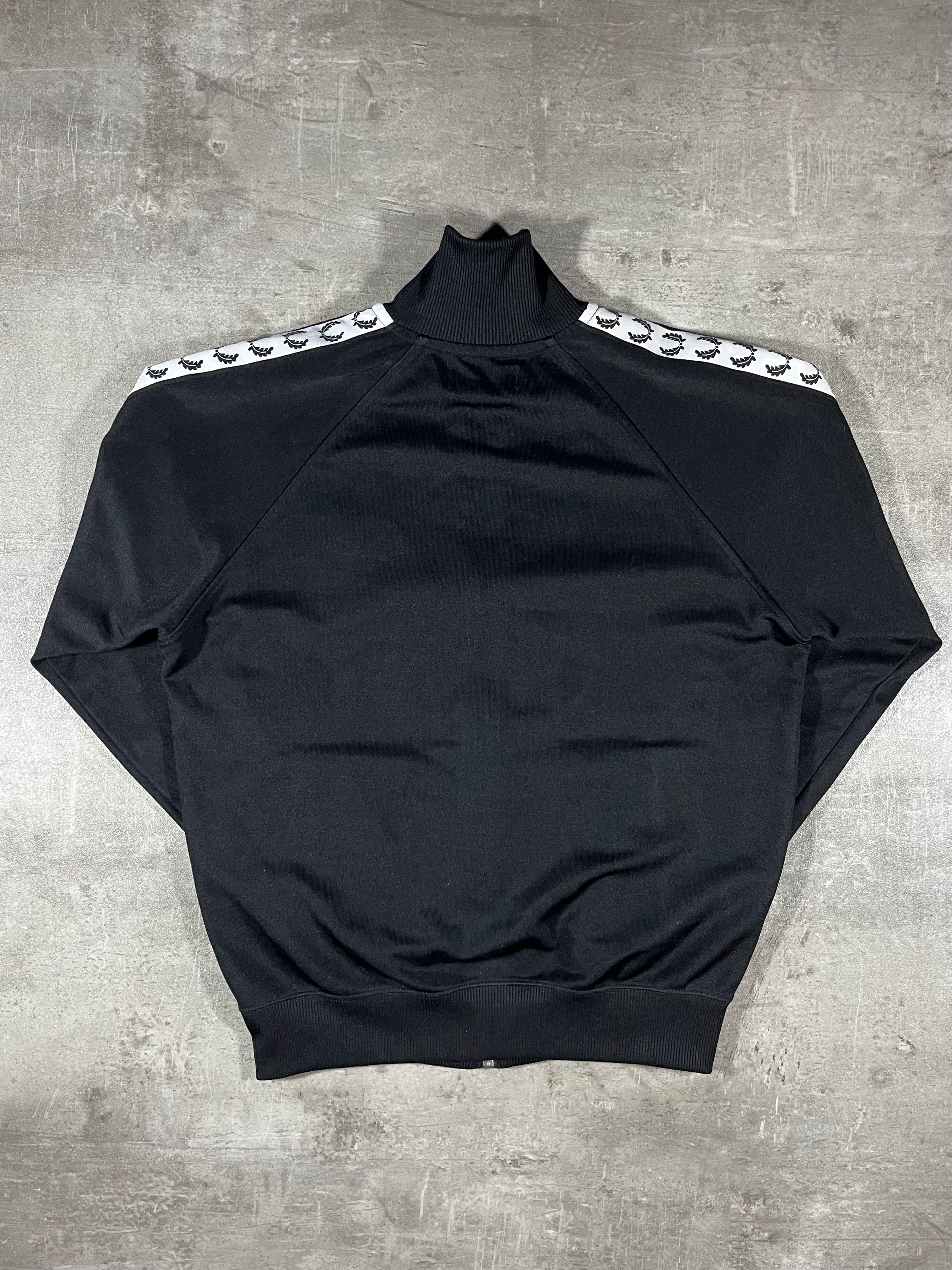 Fred Perry Trainingsjacke Schwarz S