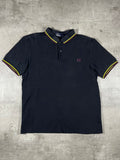 Fred Perry Poloshirt Schwarz M