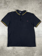 Fred Perry Poloshirt Schwarz M