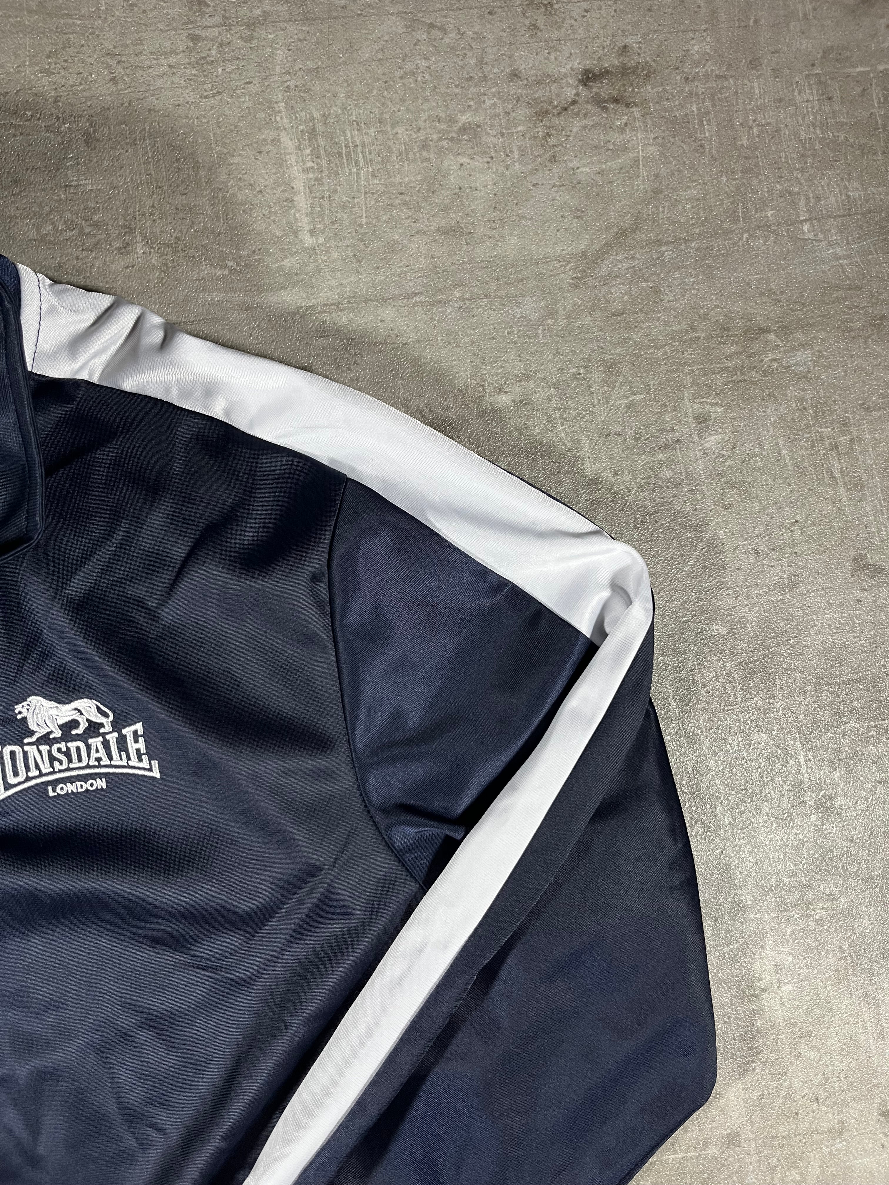 Lonsdale Trainingsjacke Taped Dunkelblau L