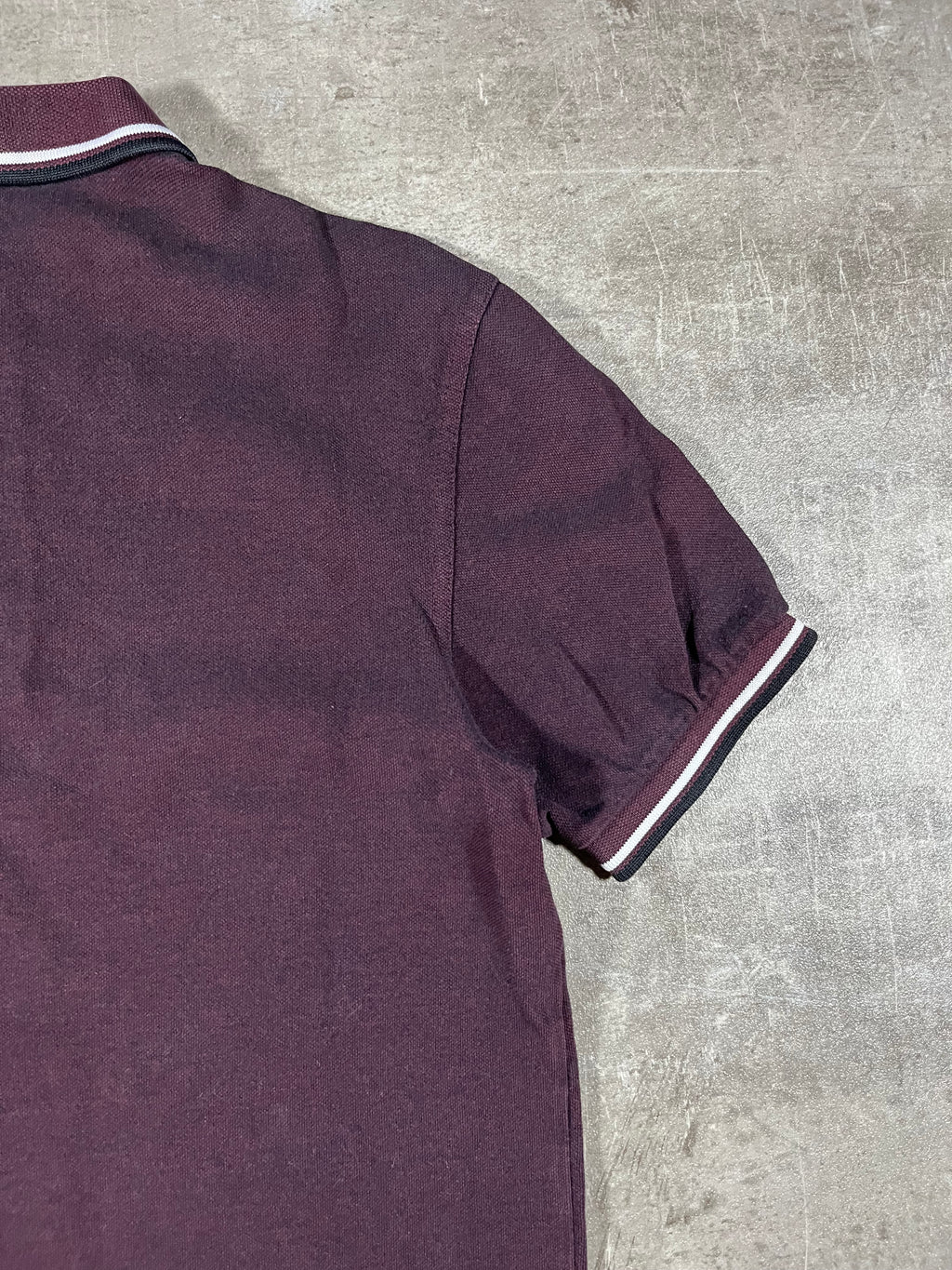 Fred Perry Poloshirt Bordeaux M