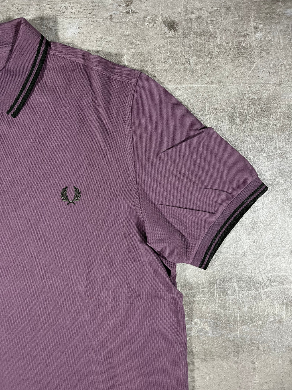 Fred Perry Poloshirt Flieder L