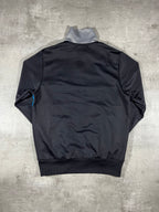 Fred Perry Trainingsjacke Schwarz/ Grau/ Hellblau M
