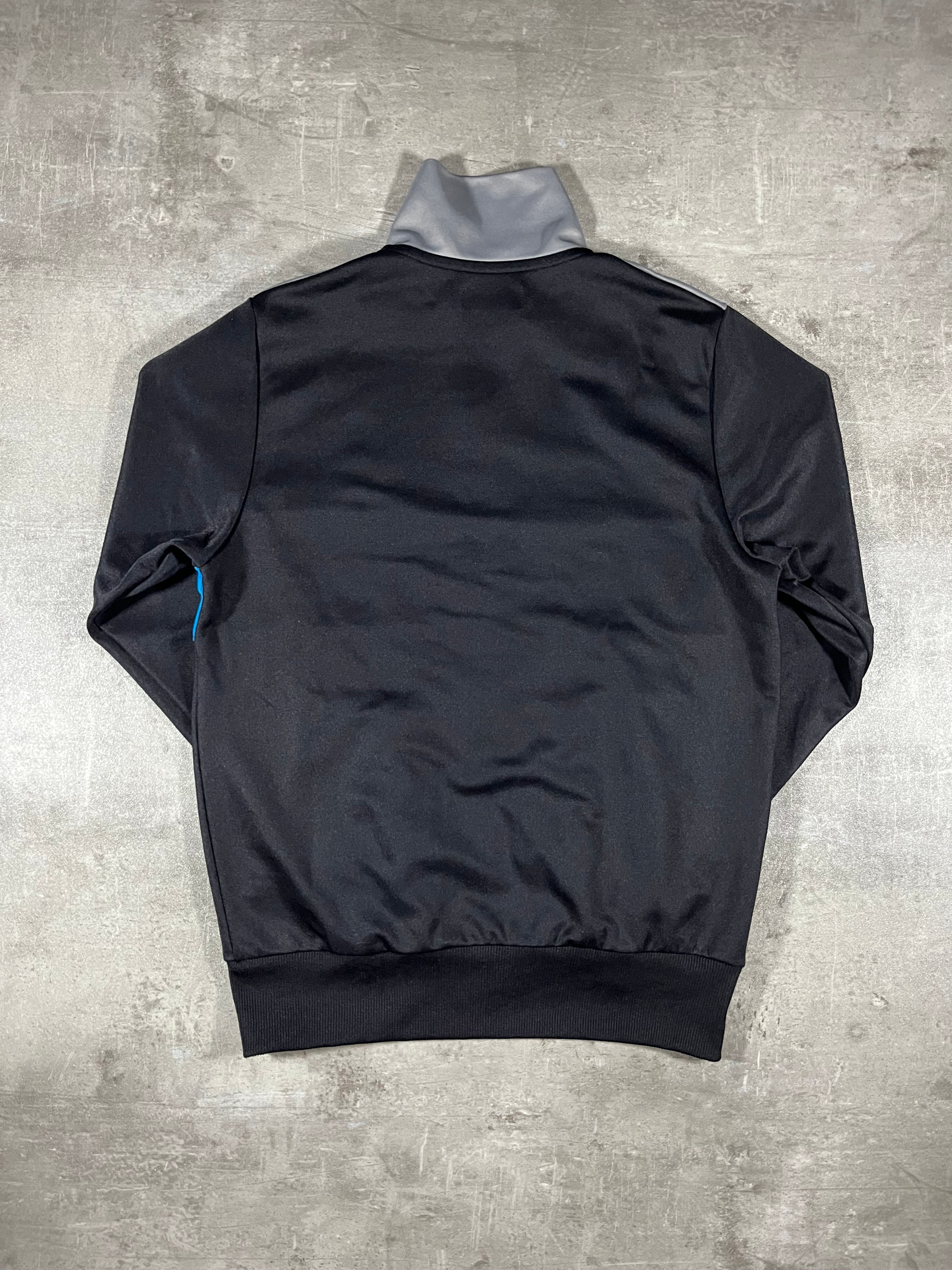 Fred Perry Trainingsjacke Schwarz/ Grau/ Hellblau M