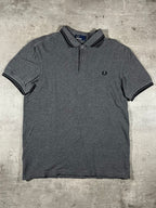Fred Perry Poloshirt Grau M