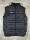 ellesse Daunenweste Schwarz S