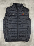 ellesse Daunenweste Schwarz S