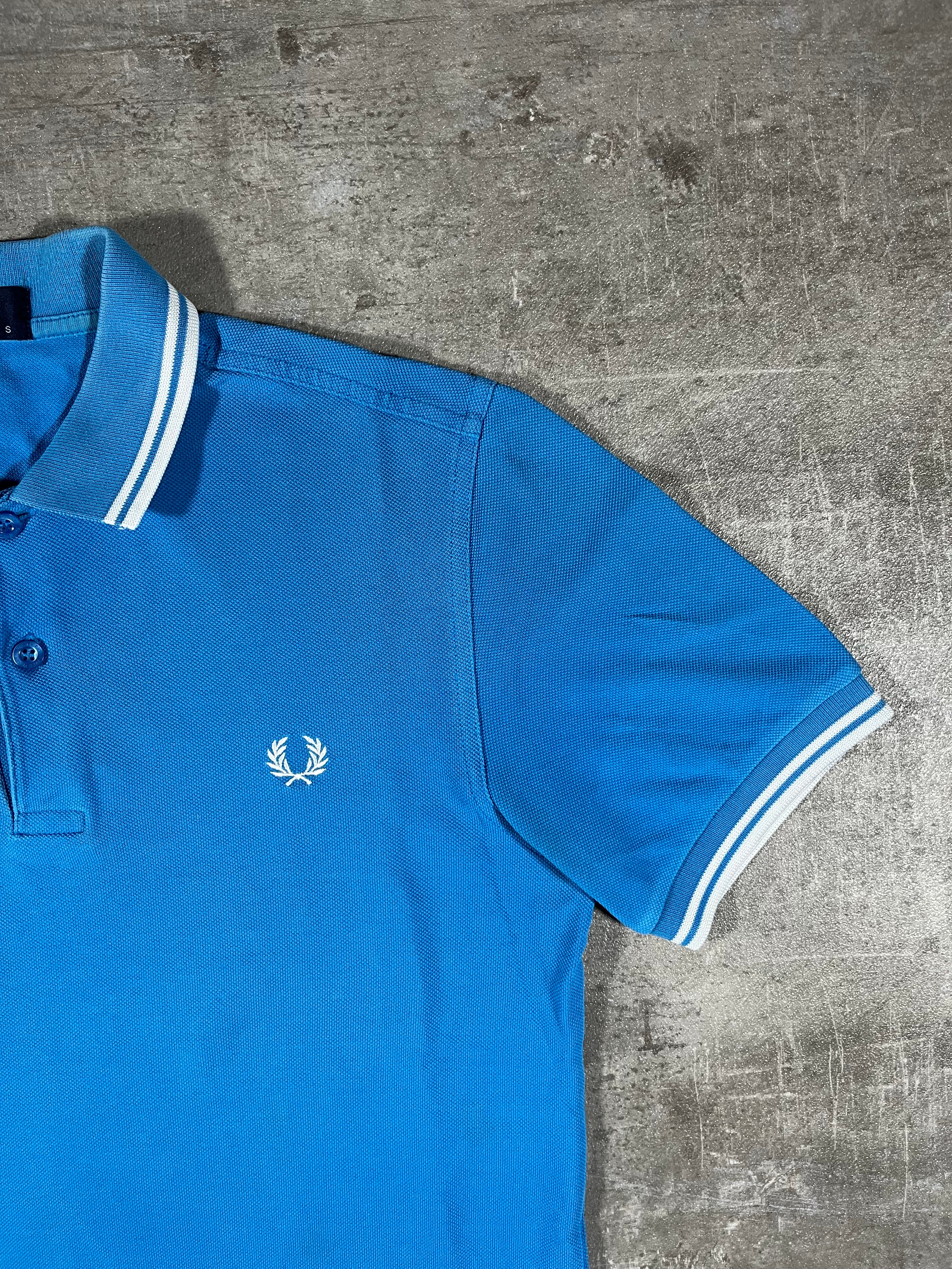 Fred Perry Poloshirt Hellblau S