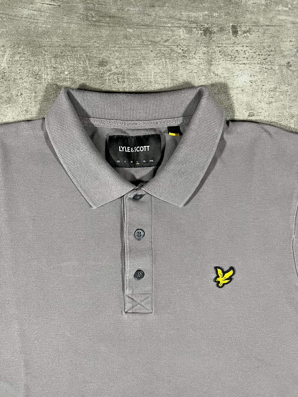Lyle & Scott Poloshirt Grau L