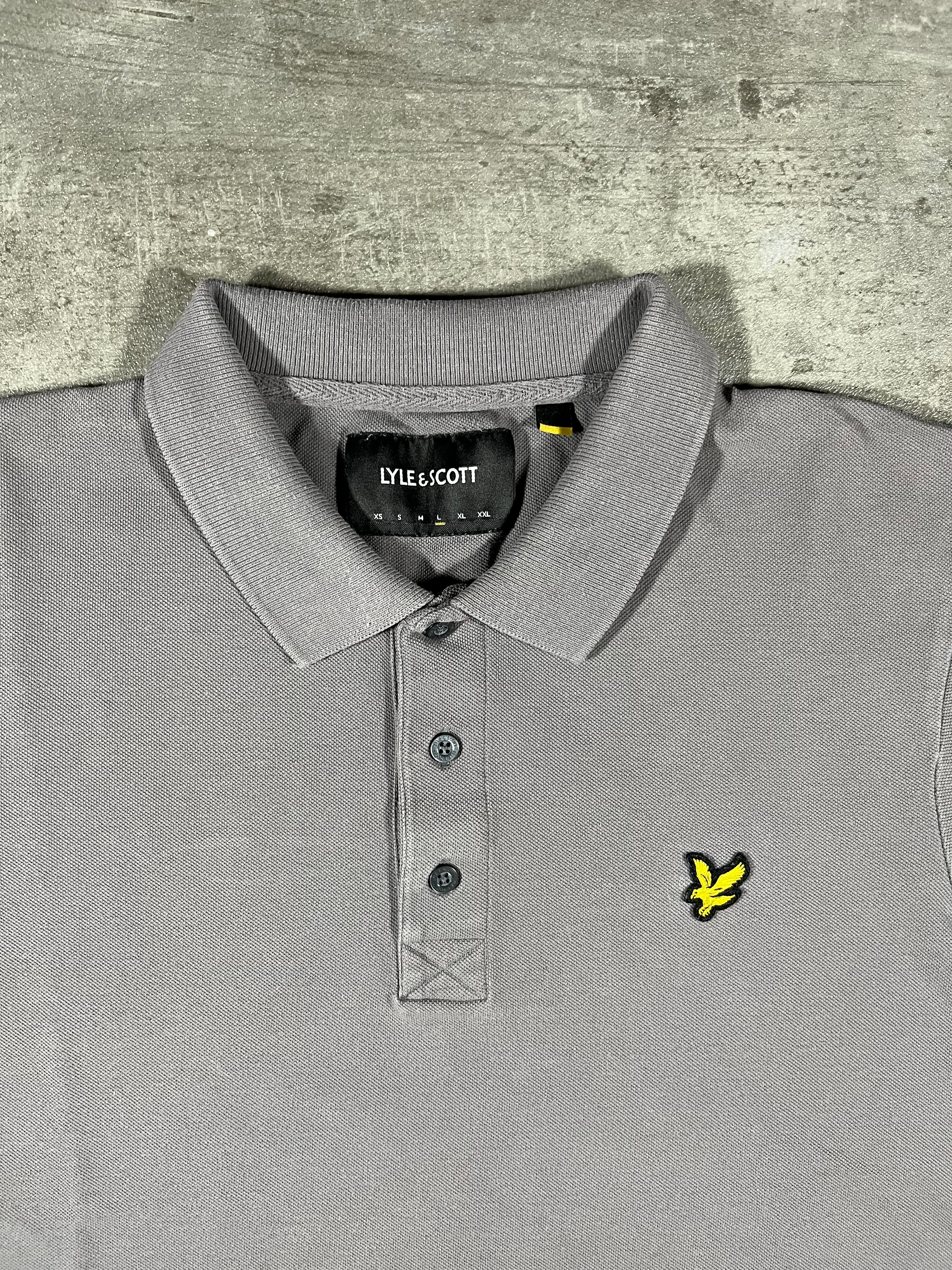 Lyle & Scott Poloshirt Grau L