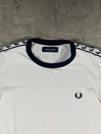 Fred Perry T-shirt Taped Weiß S