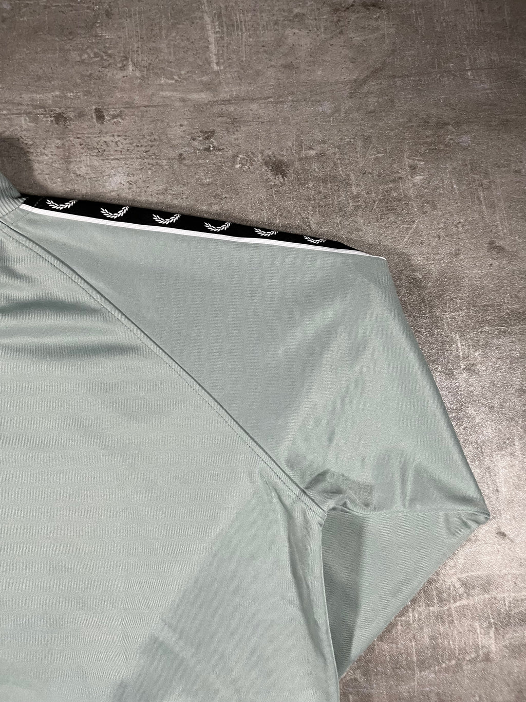 Fred Perry Trainingsjacke Taped Mintgrün XL