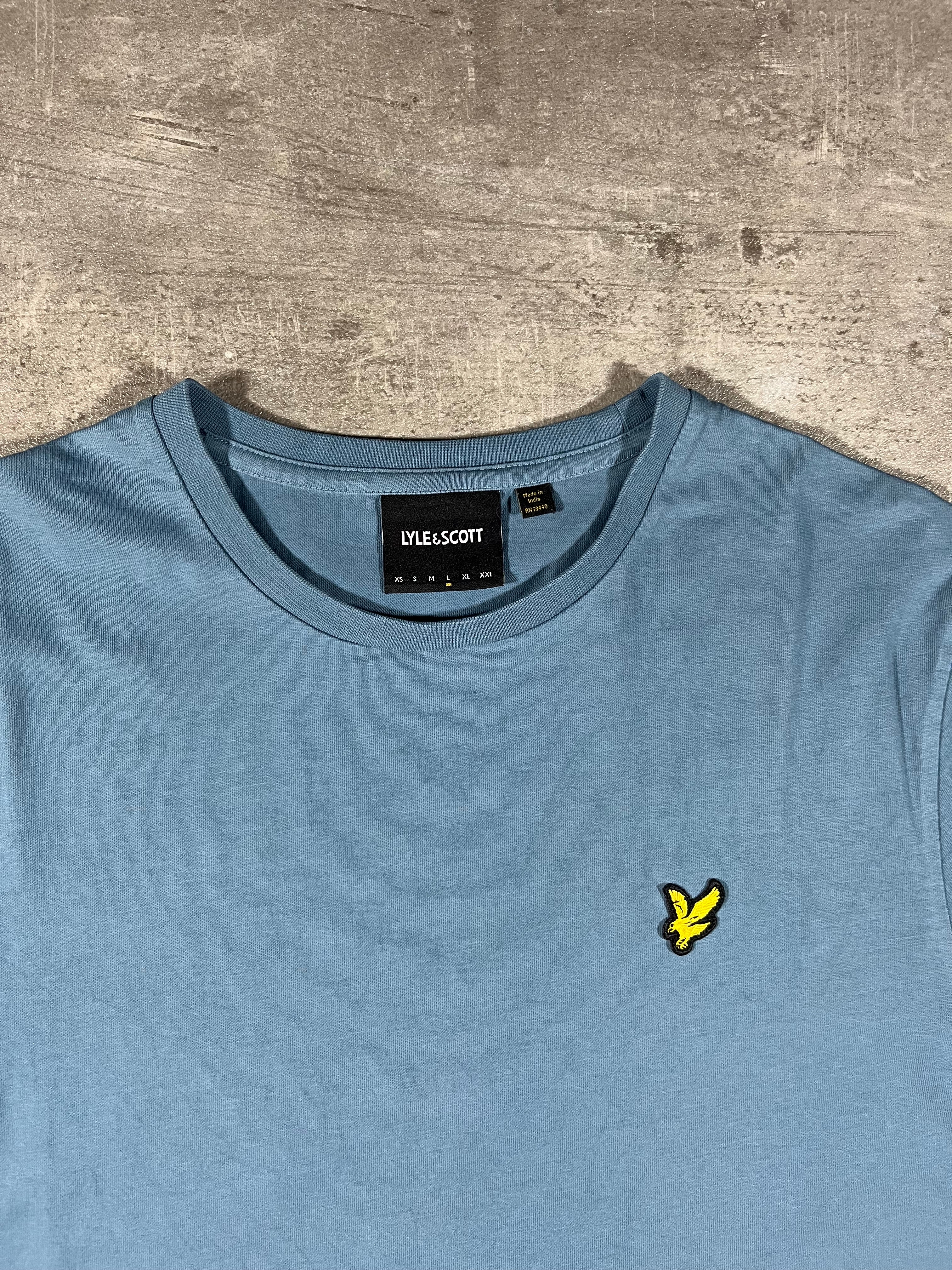 Lyle & Scott T-shirt Hellblau L