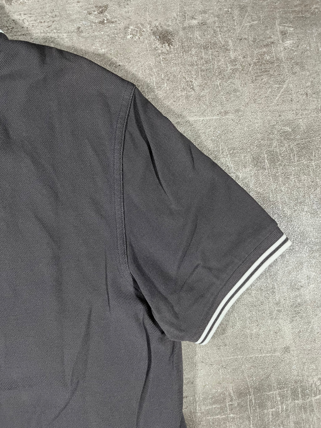 Fred Perry Poloshirt Grau/ Weiß M