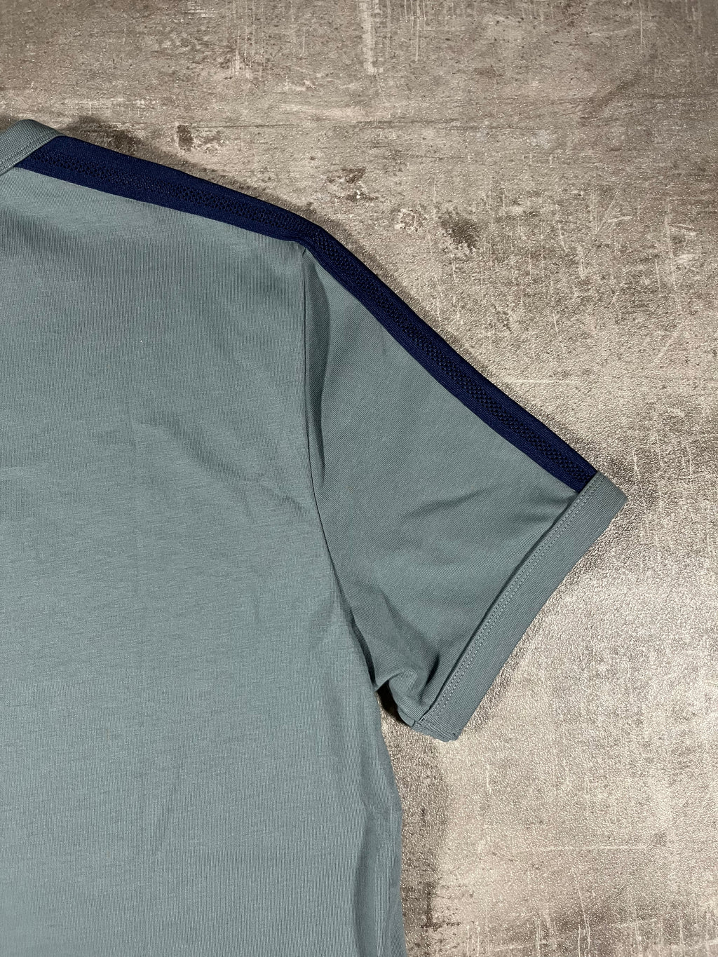 Fred Perry T-shirt Taped Mintgrau M