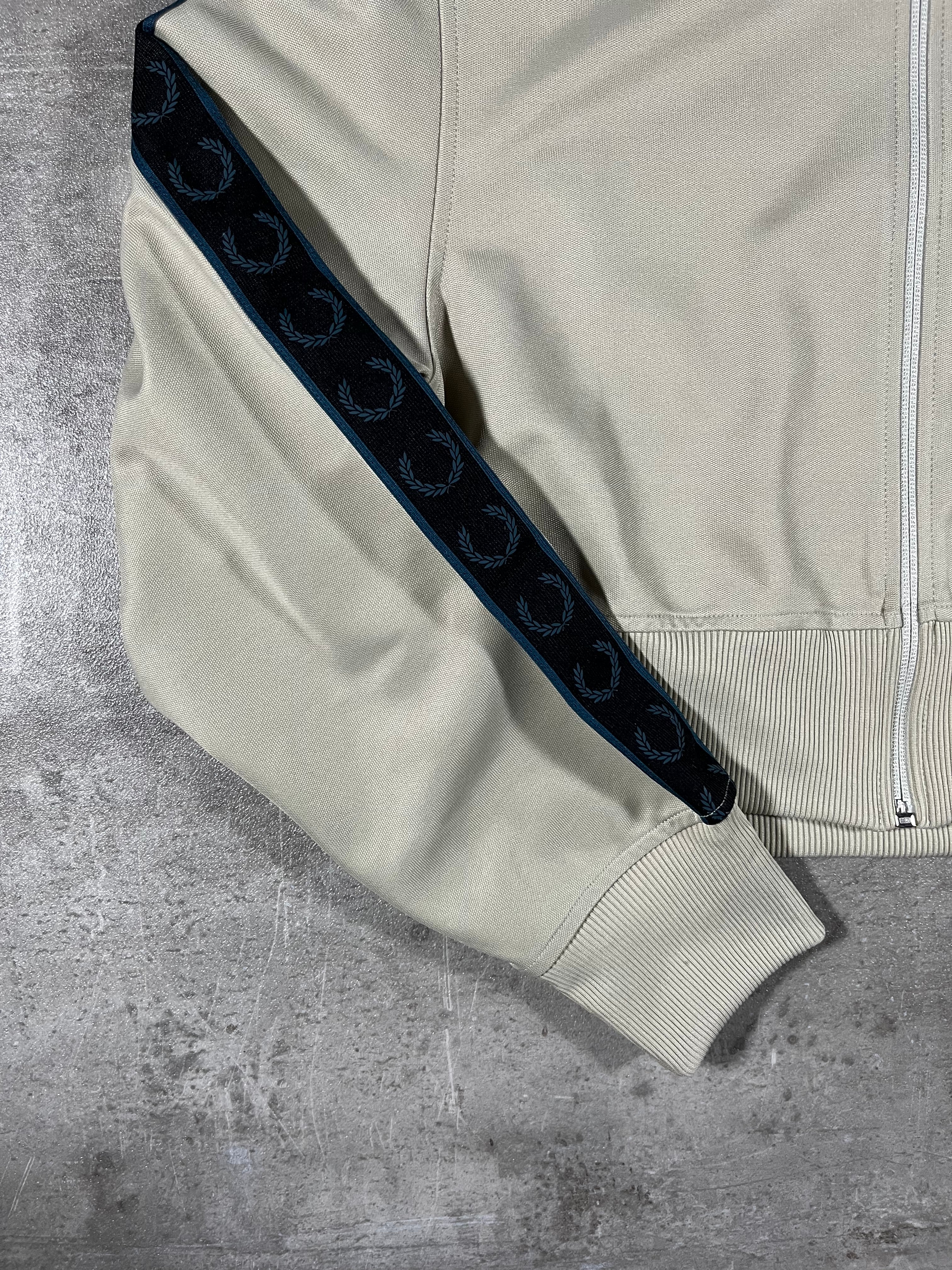 Fred Perry Trainingsjacke Cropped Beige S