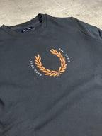 Fred Perry Sweater Schwarz M