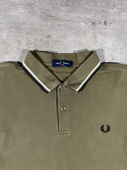 Fred Perry Poloshirt Khaki L