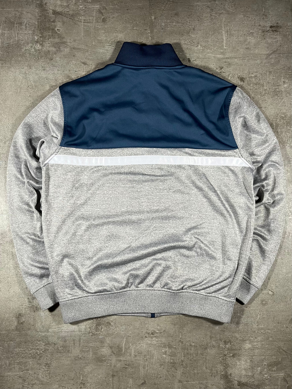 ellesse Trainingsjacke Grau/ Hellblau L