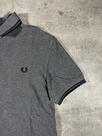 Fred Perry Poloshirt Grau M