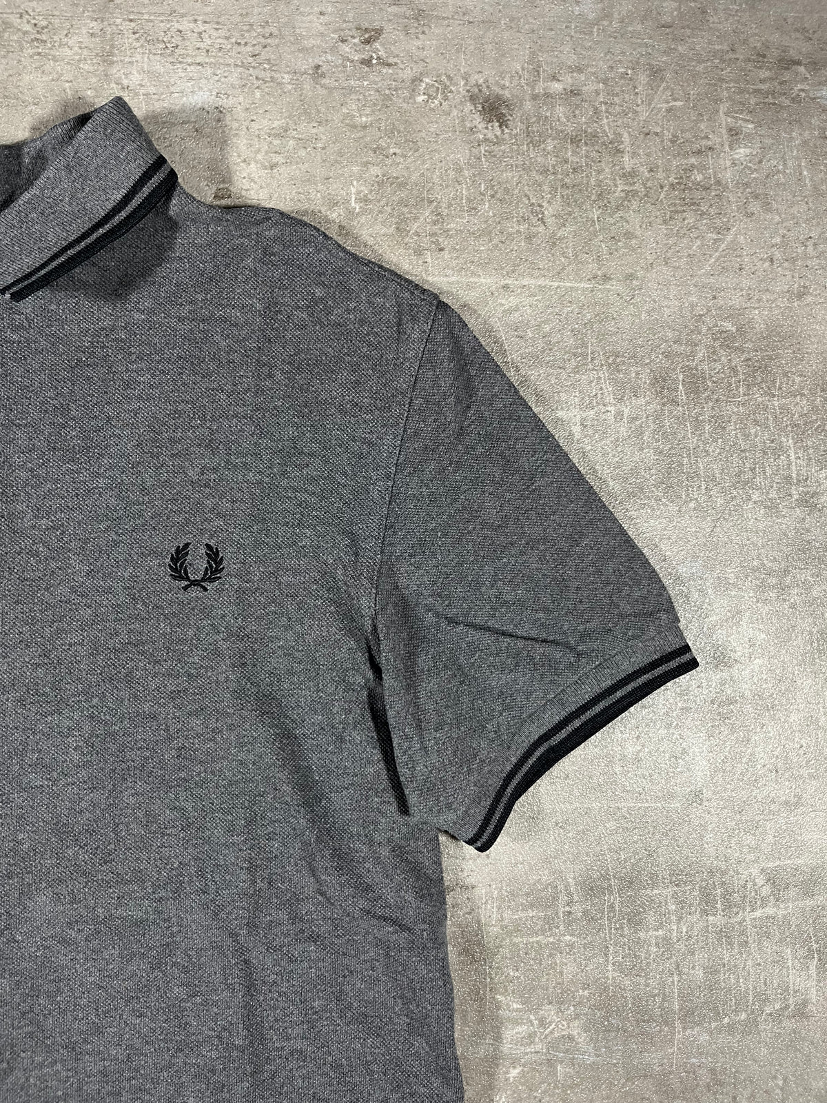Fred Perry Poloshirt Grau M