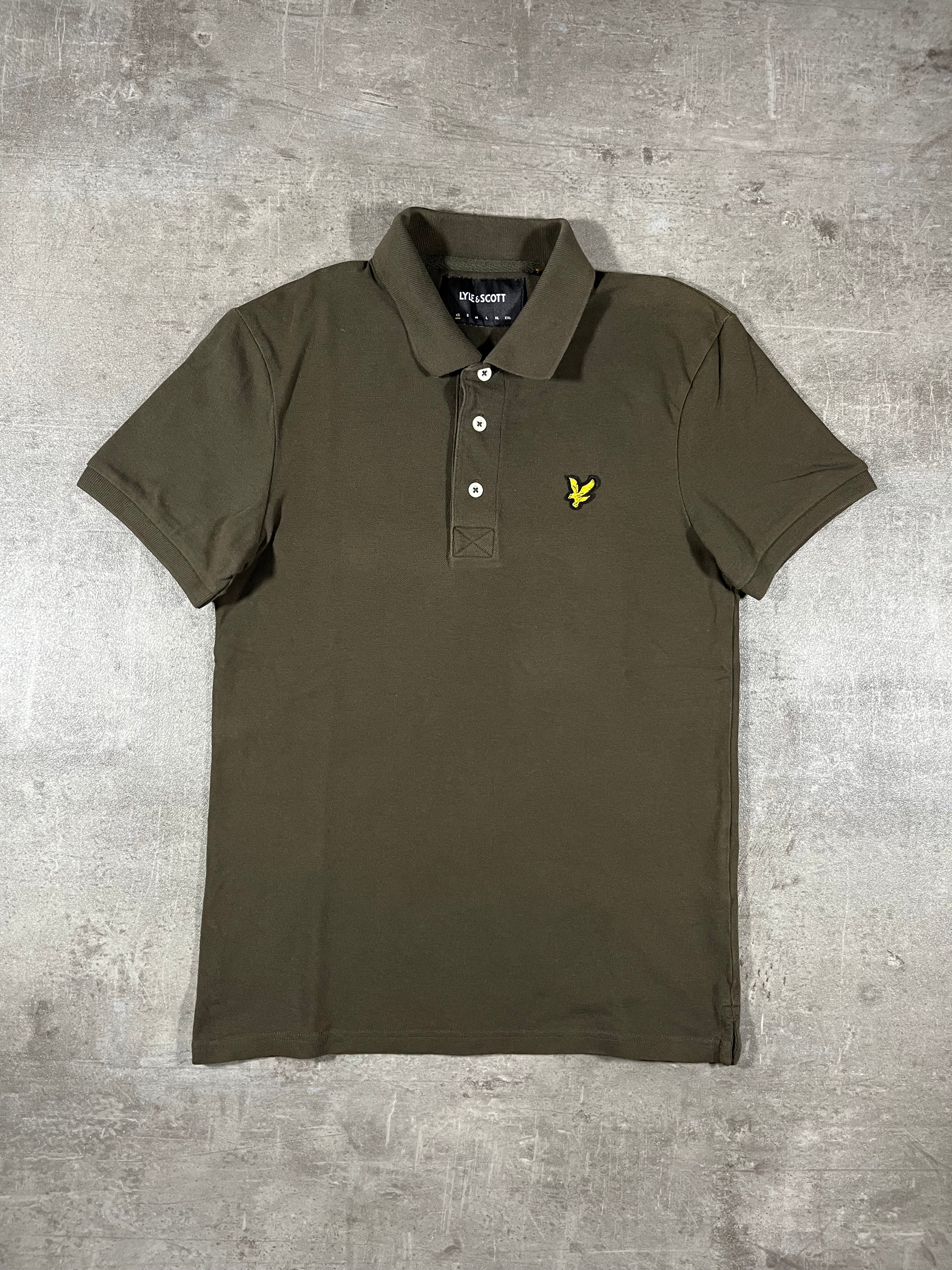 Lyle & Scott Poloshirt Olivgrün XS