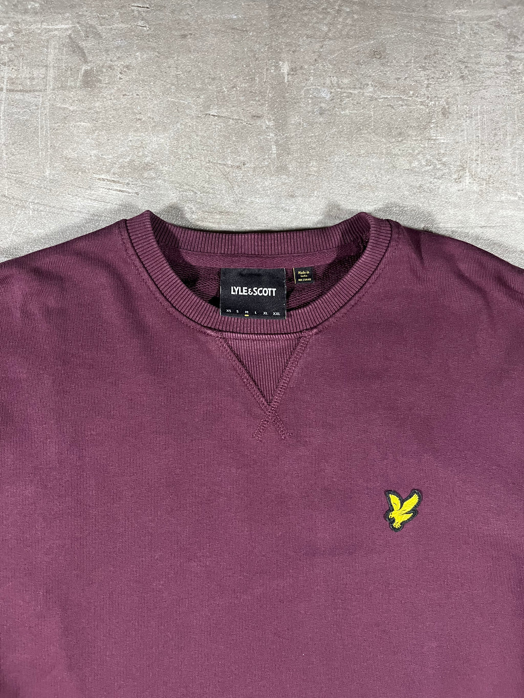 Lyle & Scott Sweater Bordeaux M