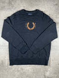 Fred Perry Sweater Schwarz XL