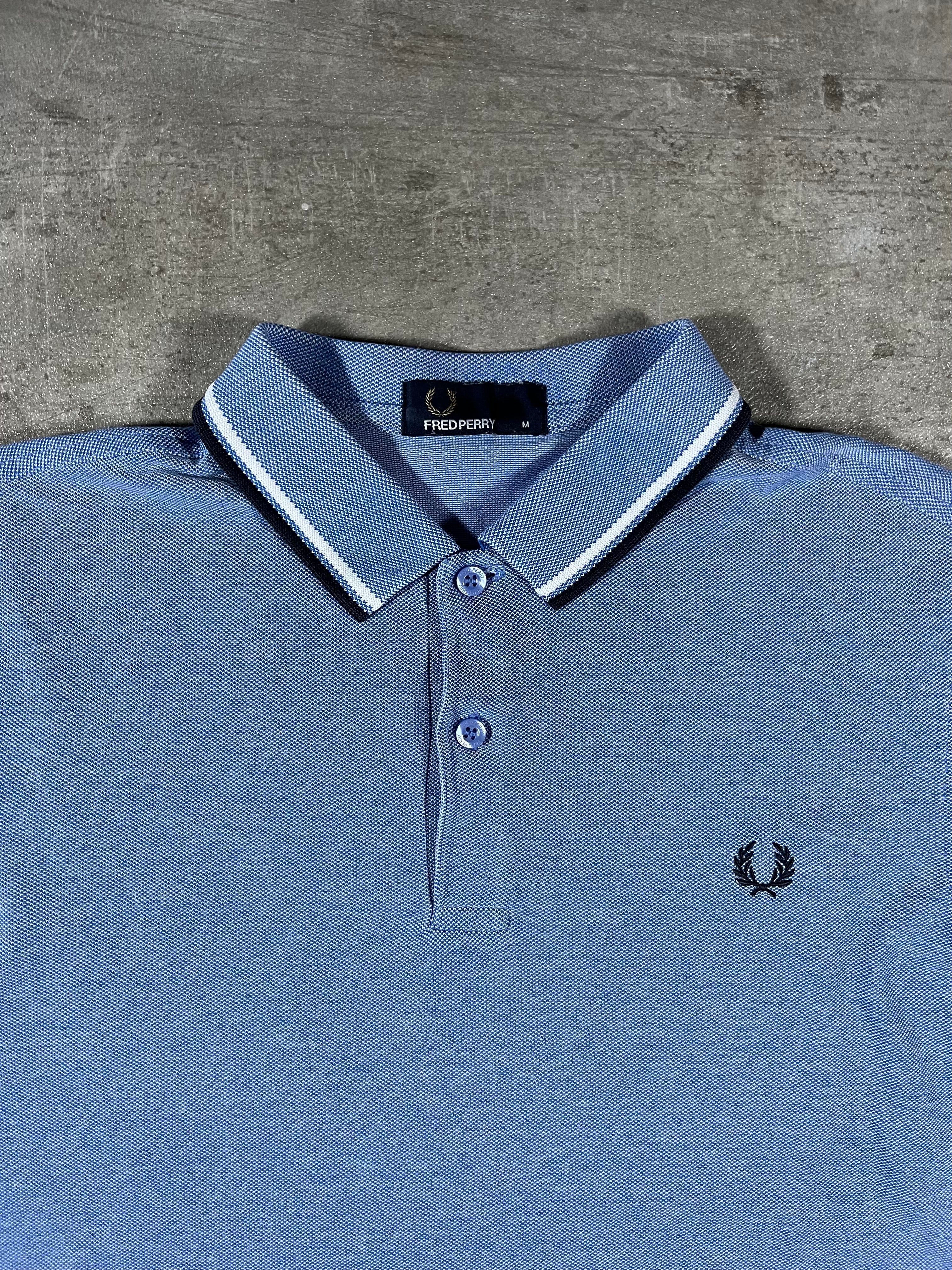 Fred Perry Poloshirt Hellblau M